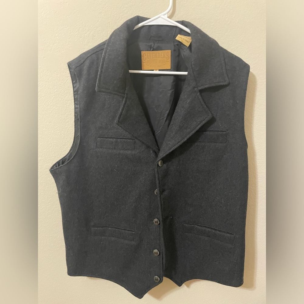 Cavender’s Wool Cowboy Vest